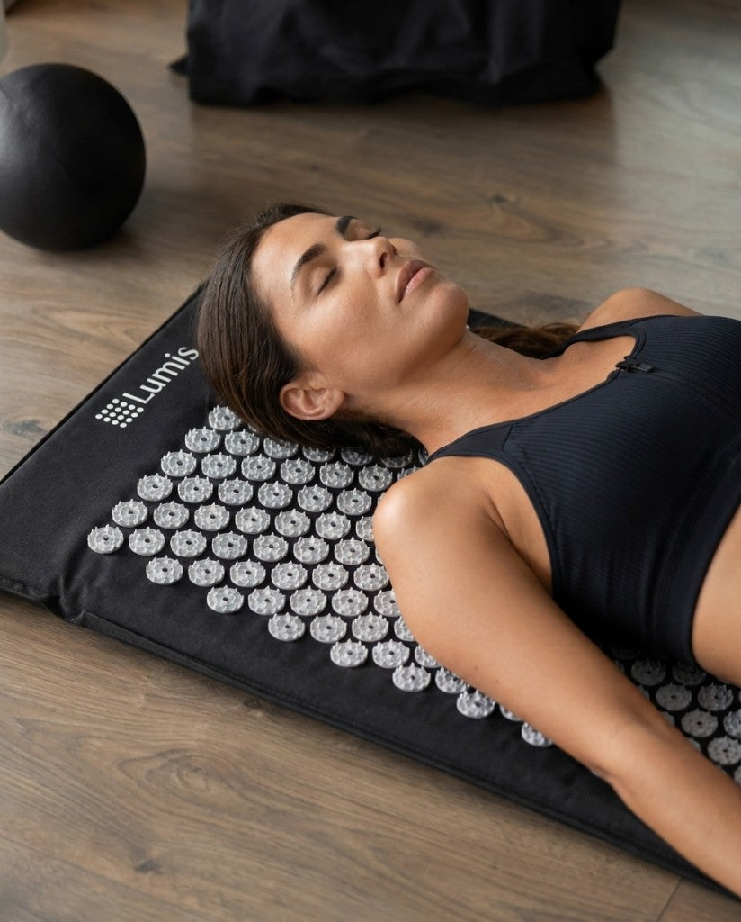 Lie on it for 15 minutes.